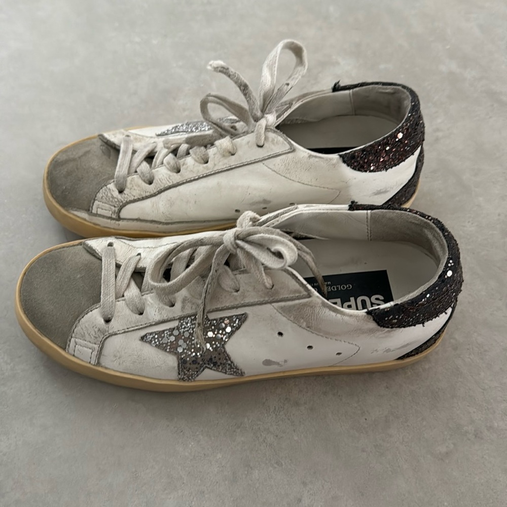 Golden Goose Superstar Sneakers size 5.5 women